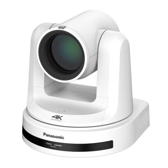 Panasonic AW-UE20K PTZ White 4K SDI og HDMI Kamera. Hvit Panasonic AW-UE20K PTZ White 4K SDI og HDMI Kamera. Hvit