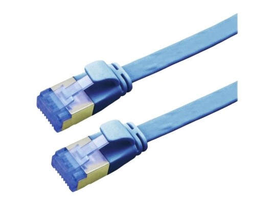 Value 21.99.2151 1 M Cat6a F/Utp Ftp Rj-45 Rj-45 Blå