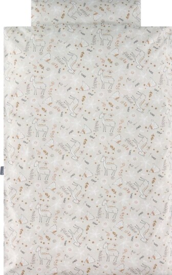 Nørgaard Madsens Sengetøy Baby Sand m. Bambier Nørgaard Madsens Baby Sengetøy Baby Beige