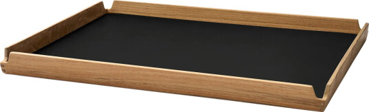 LIND DNA Luftig teakbrett square L Nupo black ink