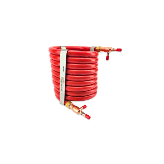 Kegland Red Reaper Counter Flow Chiller 95mm Duotight kompitabel Kegland Red Reaper Counter Flow Chiller 95mm Duotight kompitabel