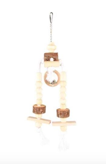 Flamingo Appi Fugleleke Beige 40Cm
