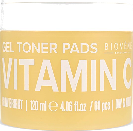 Biovène VITAMIN C Glow Bright Gel Toner Pads with Vitamin C 60 pads 1
