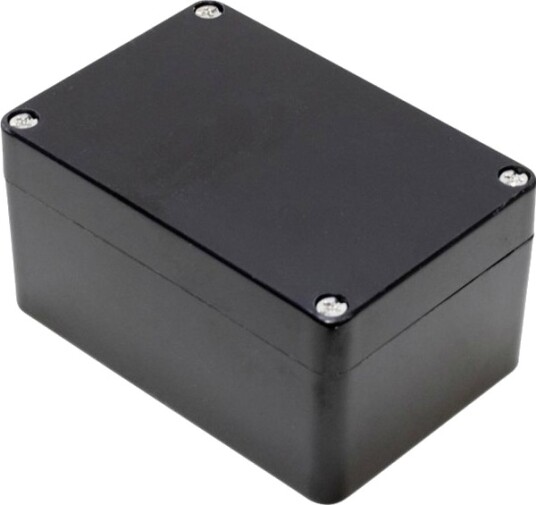 Hammond Electronics 1590Zgrp082bk Universalkapsling 110 X 75 X 55 Polyester Sort