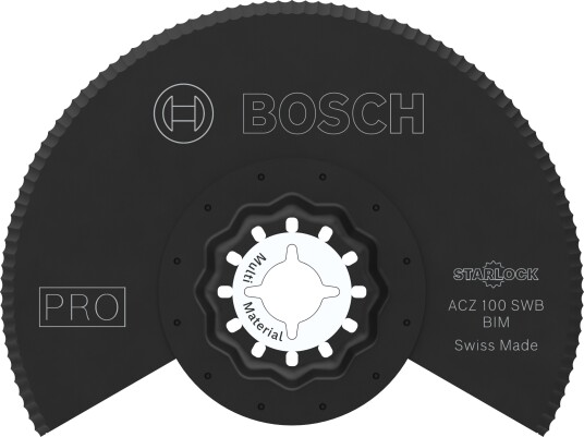 Bosch Segmentkniv ACZ100SWB 100mm for Isolasjonsmaterialer