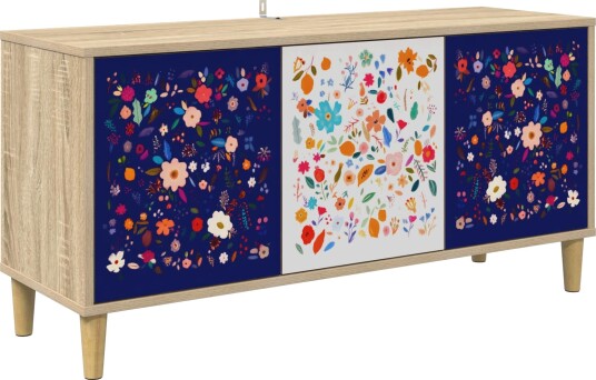 vidaXL TV skap MAINZ 102 x 33 x 50 cm Sonoma Konstruert tre vidaXL TV skap MAINZ 102 x 33 x 50 cm Sonoma Konstruert tre