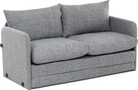 2 seters sovesofa Rubby 148 x 70 x 66 cm Lys Grå Lys Grå
