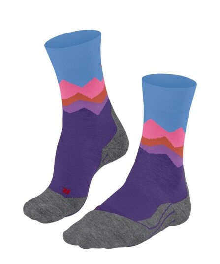 Falke TK2 Explore Trekking Socks Dame Purple 39 40 Falke TK2 Explore Trekking Socks Dame Purple 39 40