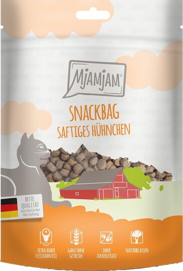 Mjamjam Juicy Chicken Snackbag Med Saftig Kylling 2 X 125 G