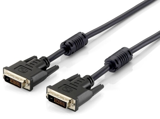 EQUIP DVI kabel dual link  24+1  1,8 m DVI-DVI, Dual link M/M