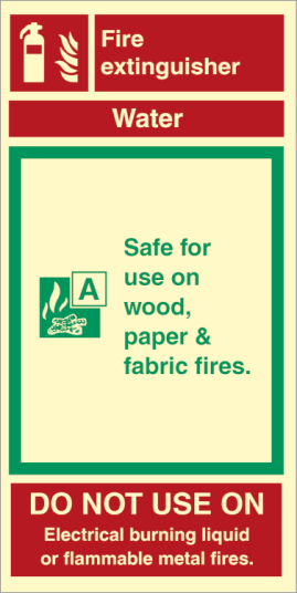 Jo Safety Water Etterlysende Vinyl HI150 200x100 mm