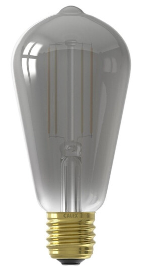 CALEX FILAMENT SMARTPÆRE ST64 E27 7W 400LM SMOKEY