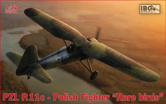 IBG P.11c Polsk jagerfly byggesett 1:32 IBG P.11c Polsk jagerfly byggesett 1:32