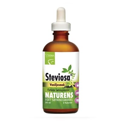 Steviosa Flytende Vanilje 30ml