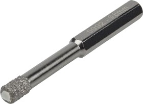 Wolfcraft Gmbh 4006885599109, Drill, Høyrehåndsrotasjon, 6 Mm, 80 Mm, Keramisk, Stein, Flis, 4 Cm