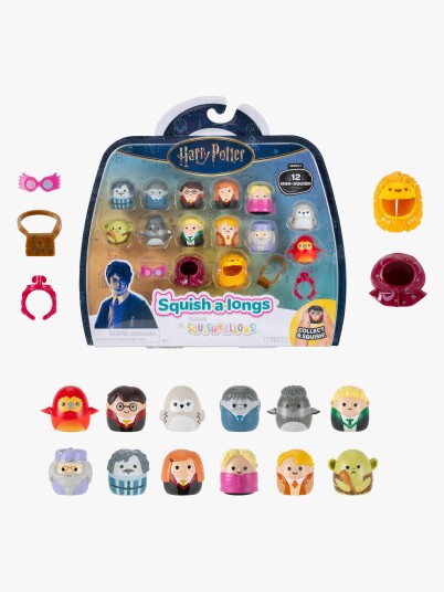 Squishmallows Harry Potter 12-pakning Figurer 2,5 cm