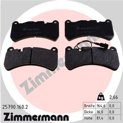 Bremseklosser ZIMMERMANN 25790.160.2