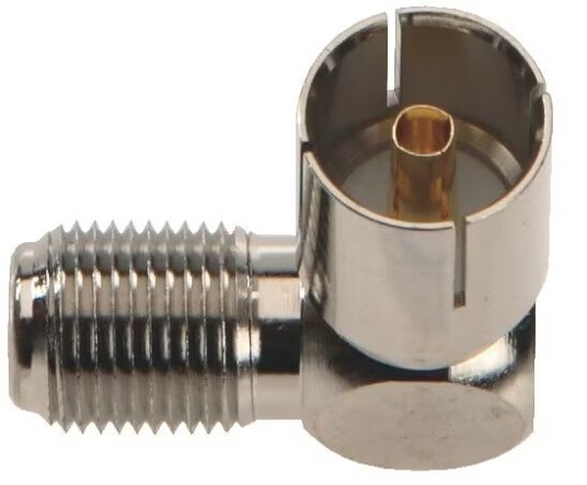Triax antenneadapter F-han til IEC-hun (2 pk) Triax antenneadapter F-han til IEC-hun (2 pk)