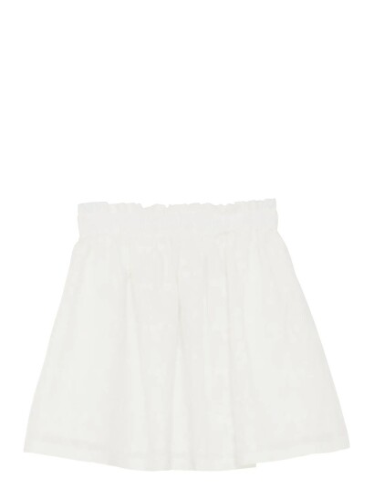 Huttelihut Skirt Embroidery White 122 Huttelihut Skirt Embroidery White 122
