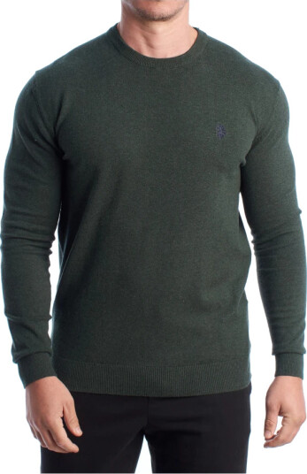 U.s. Polo Assn. Herre Strikkevarer Grønn L,