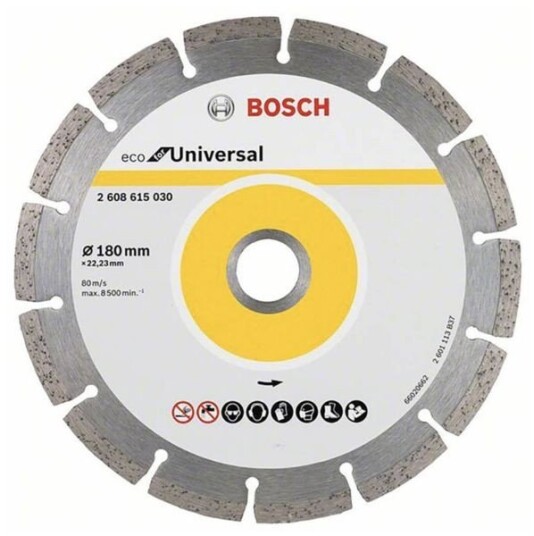 Bosch Mellomleggsskive 180 mm for Vinkelsliper 22,23 mm Spindeldiameter Bosch Mellomleggsskive 180 mm for Vinkelsliper 22,23 mm Spindeldiameter