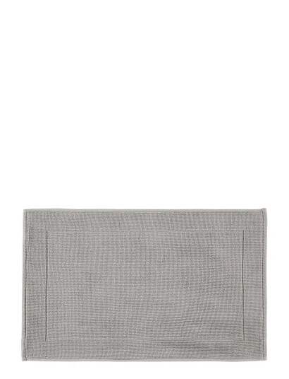 Gripsholm Bath Mat Terry Pure White 50X80   Grey   50X80CM