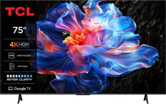 TCL 75" P69K 4K UHD HDR LED TV med AiPQ-prosessor TCL 75" P69K 4K UHD HDR LED TV med AiPQ-prosessor