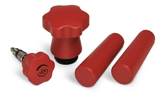 La Pavoni Wooden Handle Kit Red La Pavoni Wooden Handle Kit Red