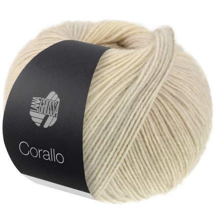 Lana Grossa Corallo Garn 10 Beige