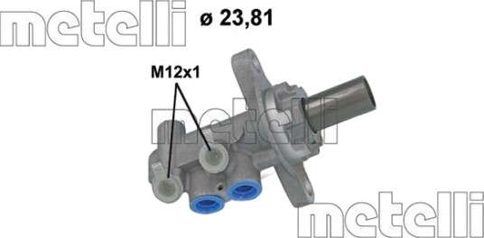 Hovedbremsesylinder METELLI 05-1261