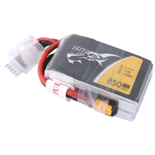 Gens 4s   850mAh - 75C - Gens Ace Tattu XT30