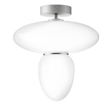 Nuura Rizzatto 42 Taklampe Sateng Sølv & Opal Nuura Rizzatto 42 Taklampe Sateng Sølv & Opal