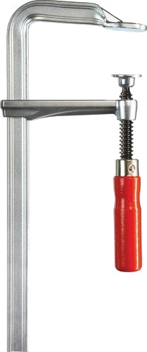Bessey GS10 F-Klemme 10cm Ergonomisk Stålskruetvinge med 5000 N Klemkraft