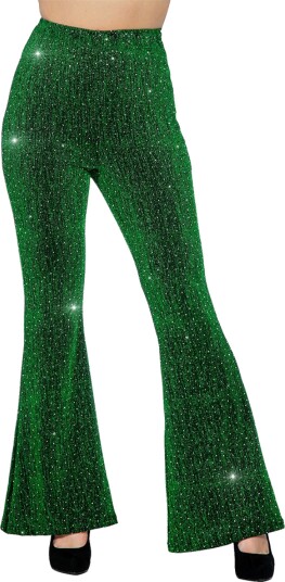 Wilbers & Wilbers Discobukse Utsvingt Glitter Grønn Dame X-Large 004200-VF-048