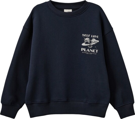 Sofie Schnoor Navy Blue EliSY Collegegenser 164