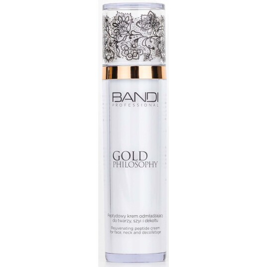 Bandi Gold Philosophy Rejuvenating peptide cream for face neck and de