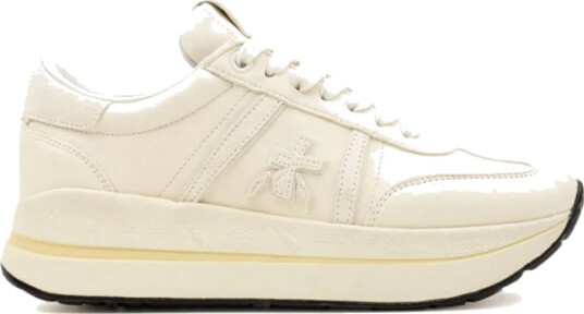 Premiata Dame Sko Hvit 35 EU,