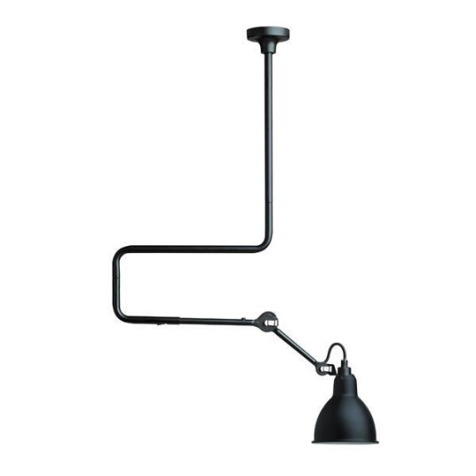 Lampe Gras N312 Taklampe Matt Sort
