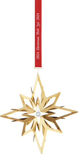 Georg Jensen Jul 2024 ornament stjerne gull