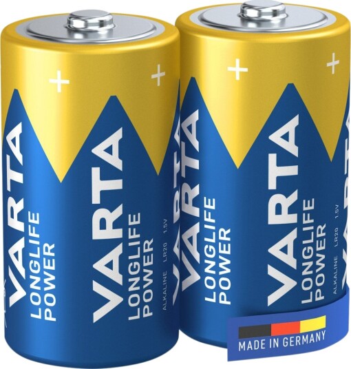 Varta Longlife Power C batteri (2-pakk)