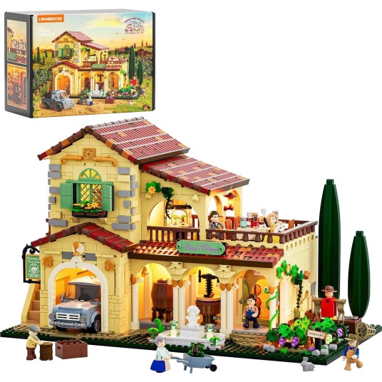 Lumibricks Vineyard Estate Byggesett 16+ År 2800 Deler