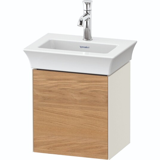 Duravit White Tulip Servantskap m/1 dør 38,4x29,8x41 cm Eik/Nordisk Hvit Høygl.