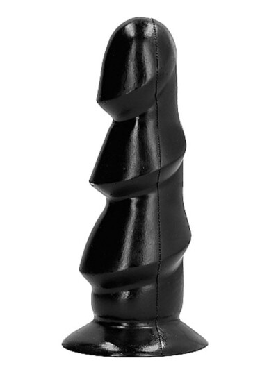 All Black: Beaded Plug, 17 cm