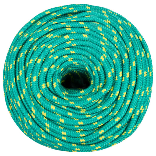  Båttau grønn 8 mm 500 m polypropylen