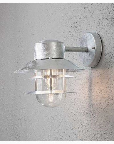 Konstsmide Modena vegglampe ned. Galvanisert 7310-320 Konstsmide Modena vegglampe ned. Galvanisert 7310-320