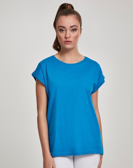 Urban Classics Women's Thirt med ekstra skuldre Blå