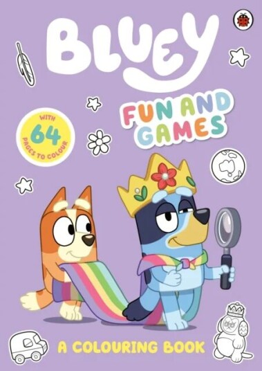 Bluey: Fun And Games: A Colouring Book Av Bluey