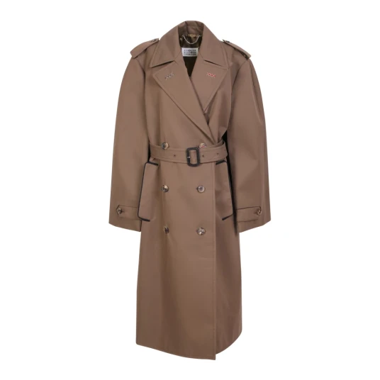 Maison Margiela Dame Frakker Brun M,