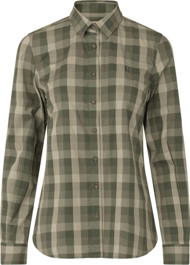 Härkila Akeena L/S Shirt Women Forest Night Check XL