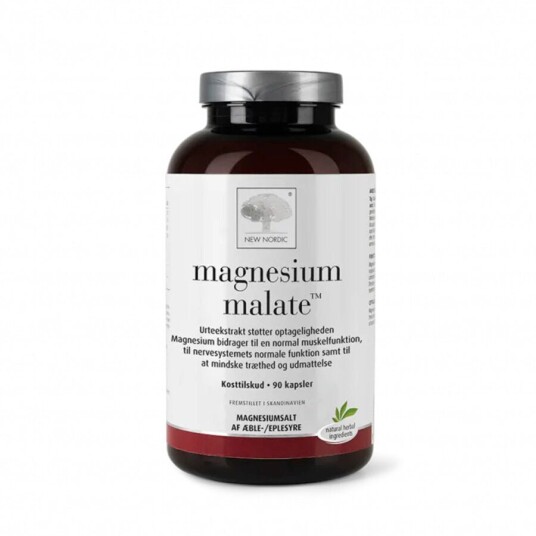 New Nordic Magnesium Malate 90 kaps. New Nordic Magnesium Malate 90 kaps.